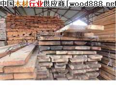 榆木原木烘干板材