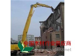 三段式拆樓用加長臂　挖掘機改拆樓臂　三段式拆樓機改裝