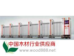 豪華鋁合金電動(dòng)伸縮門 工廠企業(yè)大門 順昌明龍飛鳳舞一號(hào)