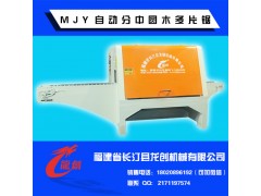 龍創MJY臥式自動分中圓木多片鋸