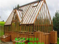 深圳供應定制花園防腐木木屋