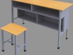 優質學生課桌椅單橫檔雙橫檔 兒童閱讀書桌 校專用學習課桌椅