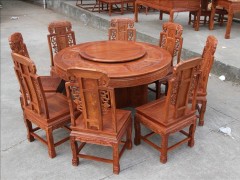 東陽(yáng)厚義紅木家具廠(chǎng)象頭圓臺(tái)1.38米