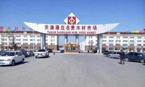 全國木材市場巡視之--天津市潘莊名貴木材市場