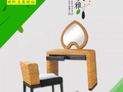 面靚家居臥室真藤梳妝臺藤椅藤梳妝椅藤梳妝用品藤梳妝鏡藤編鏡子