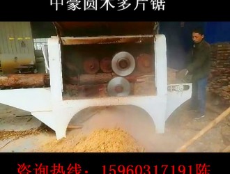 詳解圓木多片鋸使用小常識 附多片鋸操作流程圖片