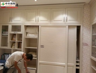 定制家具 百葉門扇