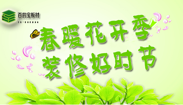 五大優勢+國內品牌 就是春季裝修的理由
