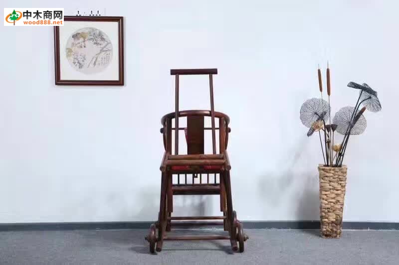 仙作大紅酸枝寶寶椅子