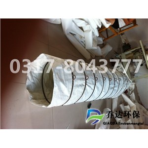 廠家直銷水泥散裝機除塵帆布伸縮布袋 伸縮袋 防塵布袋