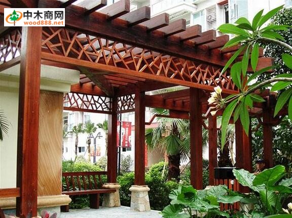 防腐木葡萄架有什么優勢