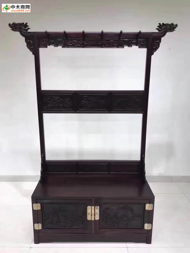 贊比亞血檀衣架
