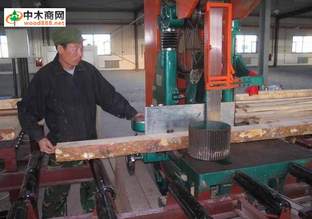 原木加工機械