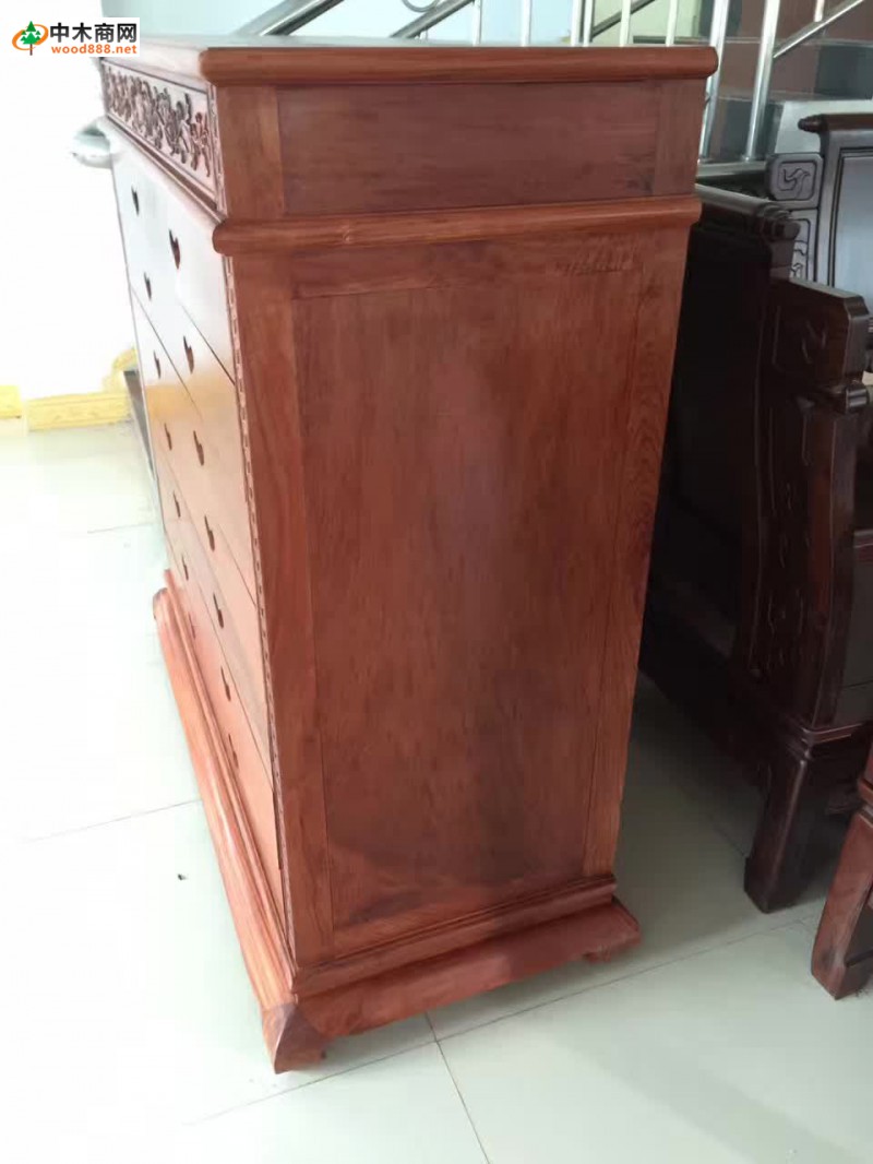 緬甸花梨七斗柜