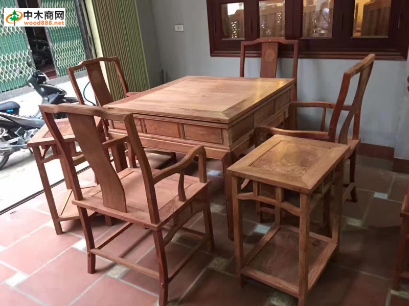 緬花精品麻將桌