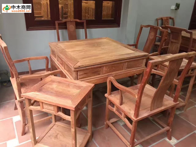 緬花精品麻將桌