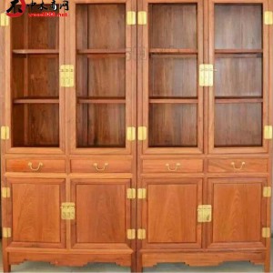 緬花書柜 2米乘以1米（精品）憑祥市匠心居紅木家具店