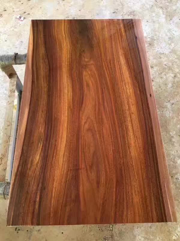 綠心檀奧坎實木大板112*68*10