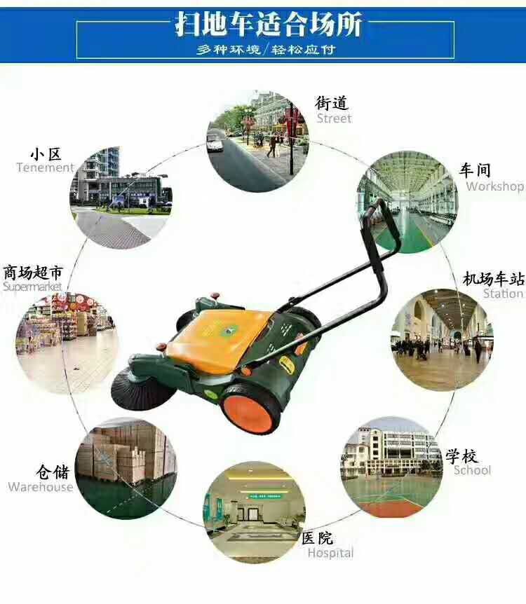 無動力掃地機場合