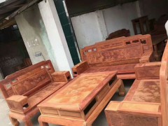 緬花沙發六件套，紋路漂亮