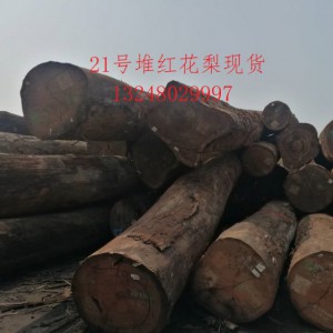 張家港現貨供應非洲紅花梨原木