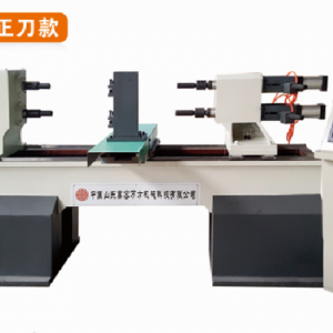 古建中使用的竹節瓦用萬方雙軸雙刀款數控木工車床加工效率高
