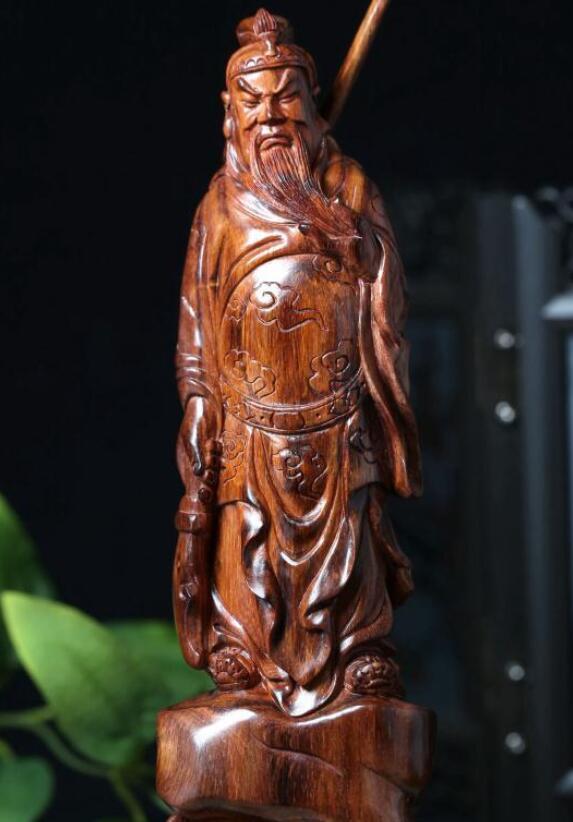 海南黃花梨精品關公欣賞