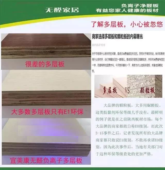 貼面后，板材環(huán)保等級有E2、E1、E0、F4星、無醛環(huán)保