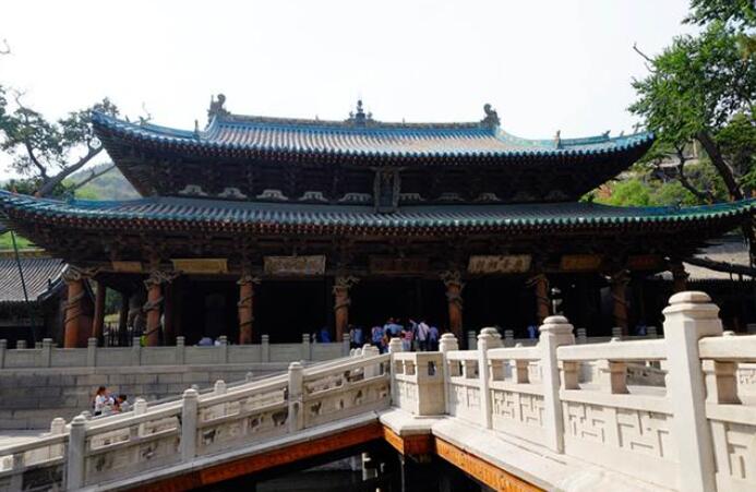 山西古建筑為何多用藍(lán)綠色？