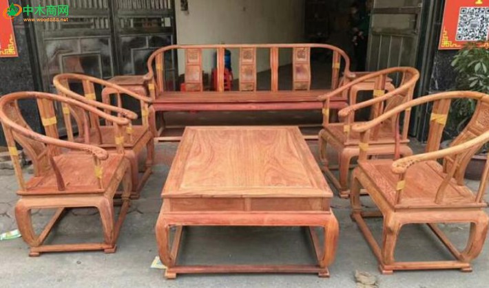 皇宮椅沙發半成品（白胚）