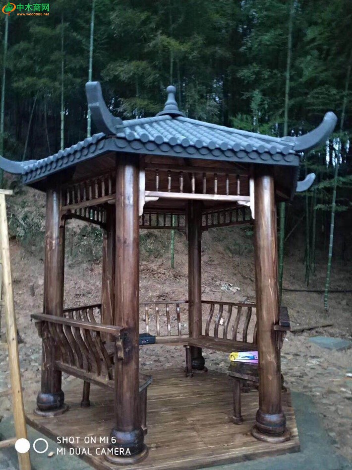 做涼亭用的松木木芯