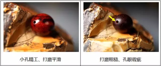 手串珠子打孔的大小直接反應(yīng)加工細(xì)節(jié)