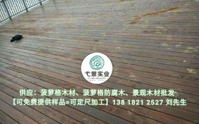 供應（低價）非洲菠蘿格景觀木材菠蘿格園林木材