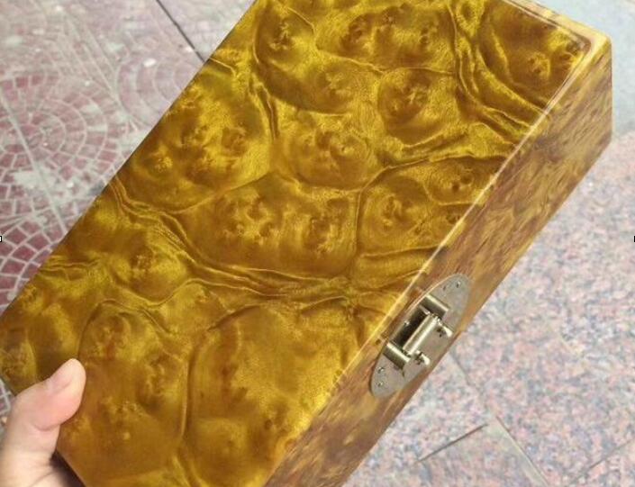黃金樟瘤疤首飾盒