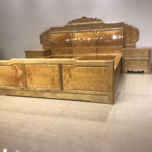 金絲楠木大床2000×1800獨板臥室高低床品牌