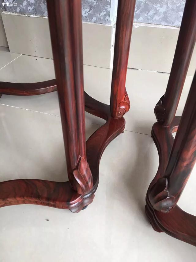 微凹黃檀木材氣干密度
