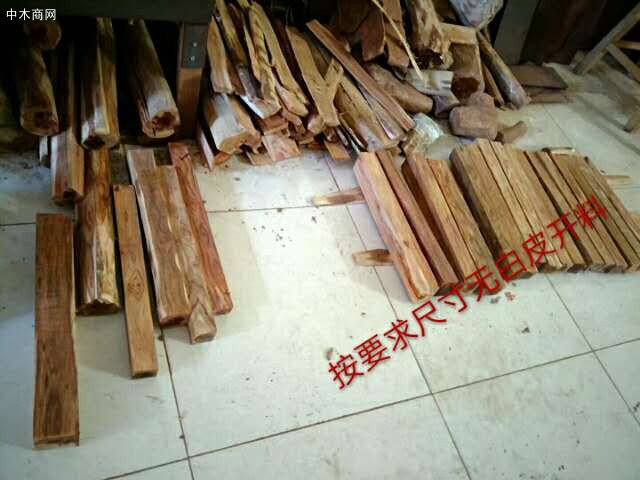 黃花梨無白皮料