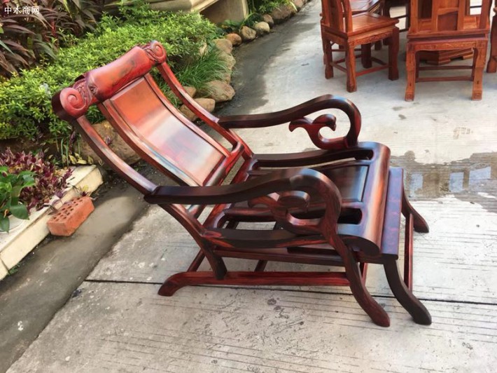 大紅酸枝搖搖椅高品質(zhì)