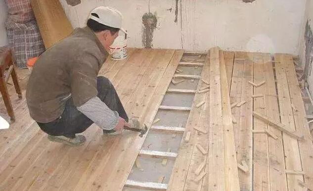 實木地板鋪裝結構圖