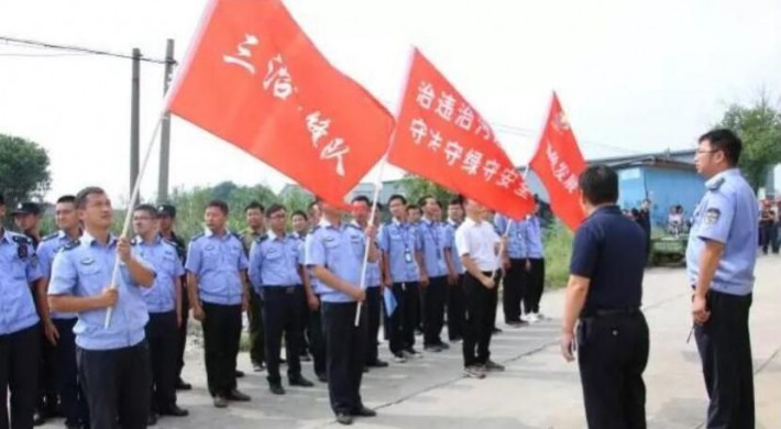 蘇州政府領導考察七都鎮盛莊村木材市場