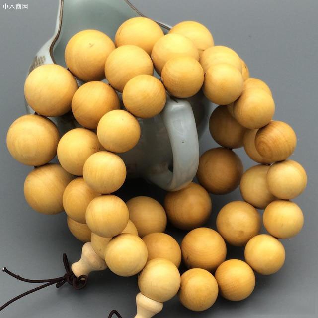 黃楊木手串的上色包漿原理