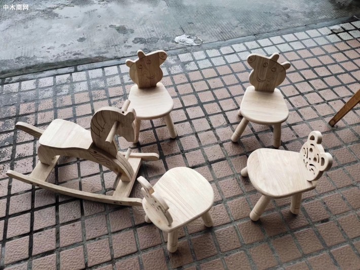 橡膠木兒童寶寶椅兒童桌