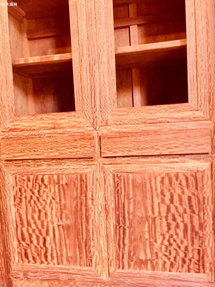 緬甸花梨博古架