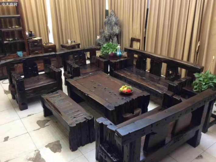 寧波船木沙發 船木餐桌 船木酒柜