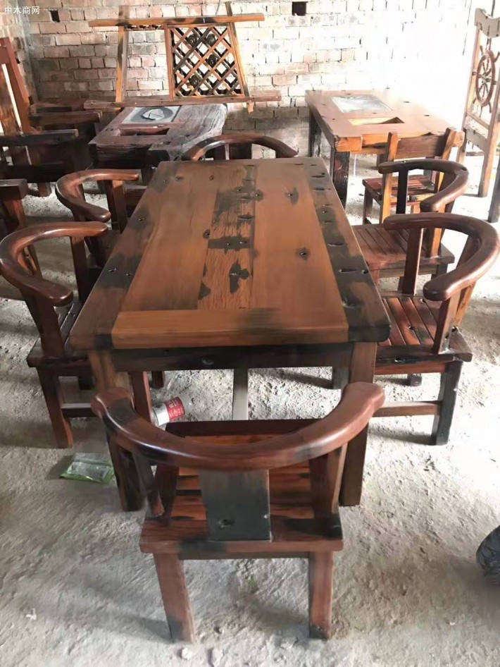 船木餐桌 船木酒柜