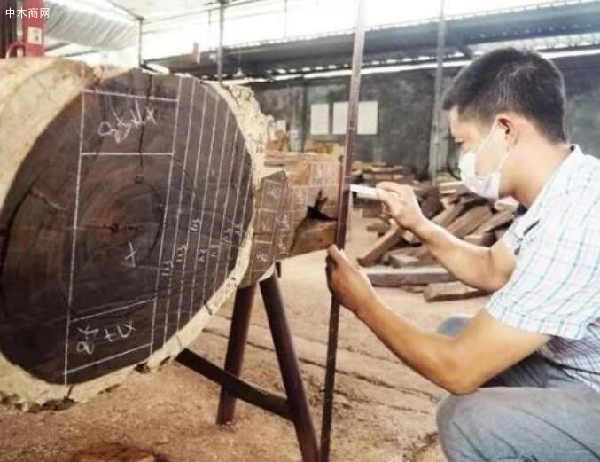 由于做家具不得不把厚、粗的圓木破成方料