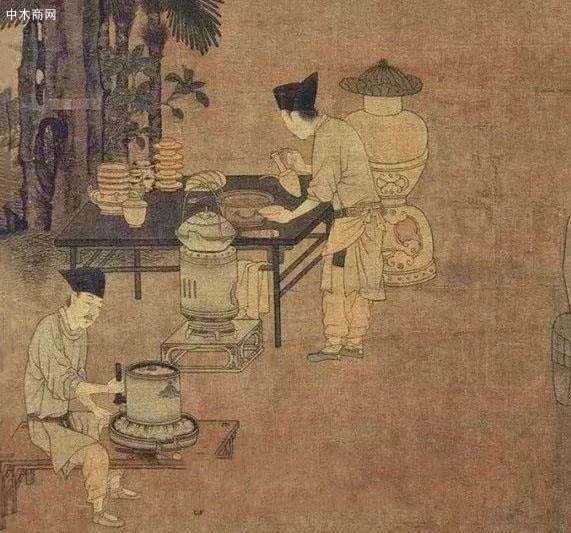 南宋《攆茶圖》中的木作家具
