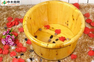 足浴木桶洗腳泡腳足浴洗腳桶足浴桶木桶泡腳木盆刷桶泡腳盆浴桶