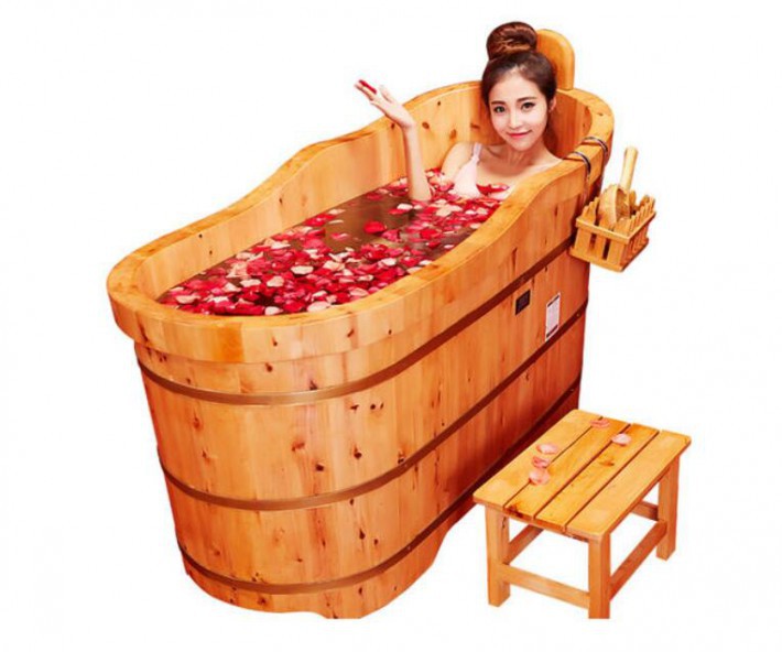木質(zhì)浴桶保溫性能好