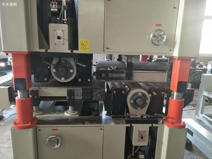 全自動人造板兩面砂光機生產線視頻批發